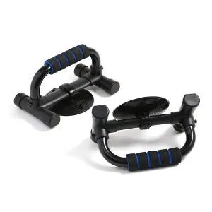 [셀러에이드]이시아르 푸쉬업바 논슬립 팔굽혀펴기기구 흡착 블루