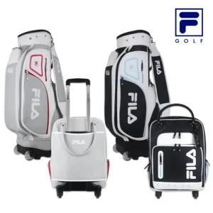 휠라 여성용 바퀴형 골프백 보스턴백 세트 캐리어 휠타입