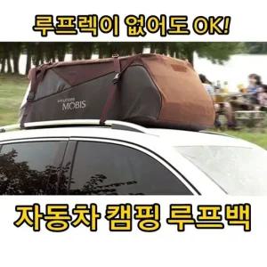 승용차캠핑 캠핑 용품 승용차 SUV 루프랙 필요 없는 루프백