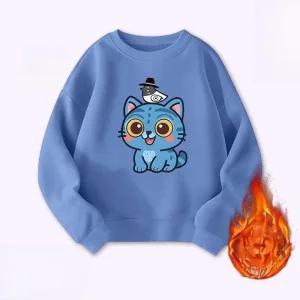 kpop 데몬헌터스 맨투맨 후드티 호랑이 더피 티셔츠 오버핏 겨울 케데헌 기모 긴팔 미라