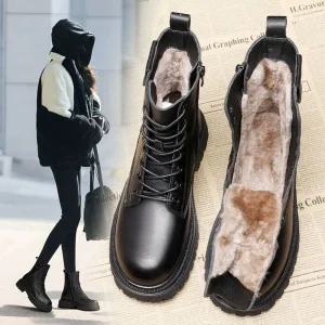 방한화 신발 방수 기모 패딩 패딩부츠 하이탑 숏 워커 여성 부츠