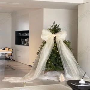 대형리본 크리스마스트리 자이언트 6m 대왕 리본 웨딩카꾸미기 장식 인테리어 소품샵 생일파티 DIY 새차 선물 신차 북유럽 초대형 특별한 프로포즈 텐트장식