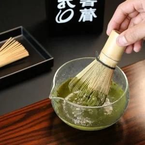 말차 도구 유리 다완 볼 찻사발 다도세트