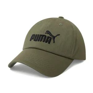 푸마 PUMA 에센셜 NO.1 로고  베이스볼 벨크로 볼캡 야구 골프 모자 카키그린 025999-04