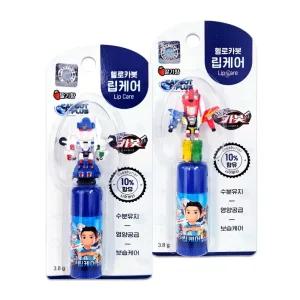 헬로카봇 립케어 3.8g 딸기향 (랜덤) 어린이 립밤