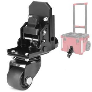 업그레이드된 강철 구조 앞바퀴 밀워키 호환 팩아웃 롤링 도구 상자에 적합한 캐스터 휠 키트