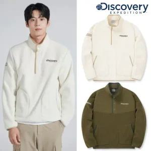 [디스커버리](강남점)[24F/W] 디스커버리 DMSS35044 남성 경량 플리스 아노락 후리스 티셔츠