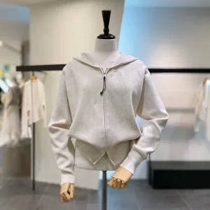 [대구백화점] [러브앤쇼]후드 니트 집업 점퍼(GCFLGKJ01)