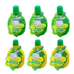 피오디세트 라임즙3개+레몬즙3개 총6개