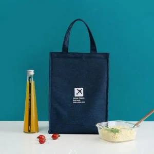 [골드스마일]보냉가방 심플 보온 모던 보냉 피크닉 런치 도시락가방 타포린백