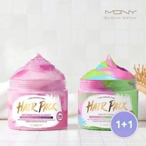 [1+1] 바이오레시피 1초 데미지 케어 헤어팩 300g  트리트먼트 단백질 컨디셔너 헤어에센스