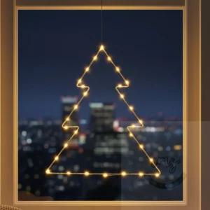 오마센 미니 LED 벽트리 전구 크리스마스 트리 벽장식 조명