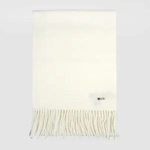 GOBI 고비 캐시미어 100% 베이직 머플러 160x30 아이보리 0755 선물 포장