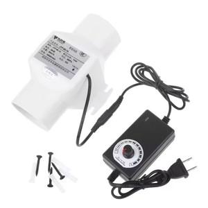 욕실 및 주방용 고전력 50mm 덕트 배기 팬 - 110V 220V 환기 추출기 시스템