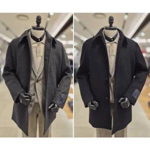 [올젠](신세계 사우스시티)2025FW 남성 발마칸 코트 ZF4G1201 2종택1