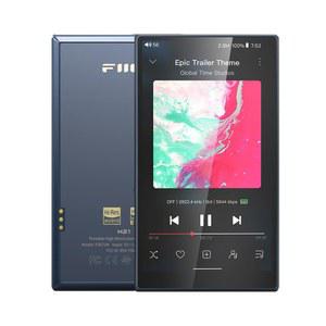 Fiio M21 Android 13 휴대용 음악 플레이어 MP3 워크맨 스냅드래곤 680 4* CS43198 DAC 칩 고해상도 오디오 DSD 블루투스 LDAC (블루-블랙)