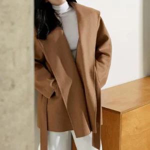 셀렙샵에디션 최초가 318,000원 셀렙샵 핸드메이드 숄카라 코트