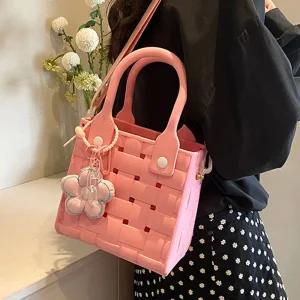 지비츠 젤리 비치백 바캉스 EVA 소재 크로스 스펀지 수영장 물놀이가방