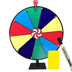 이벤트 룰렛 360도 테이블 추첨 룰렛 돌림판 복불복 뽑기판 지우개 대형 보드