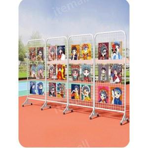 메쉬망 진열대 네트망 그림 작품 전시 디스플레이 철망 스탠드