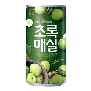 초록매실 180ml x 30캔 매실 주스 쥬스 음료수 미니캔