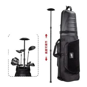 항공커버 달린 A 여성 바퀴달린휠골프채 여행 가방 스크린