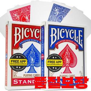 자전거 라이더 뒷면 빨간색 파란색 빈 얼굴 플레잉 카드 가프 데크 매직 특수 소품 클로즈업 마술 트릭