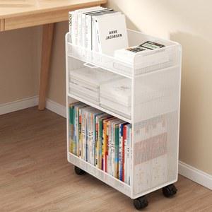 책상밑 수납선반 책장 트롤리 수납 서류보관함 이동식