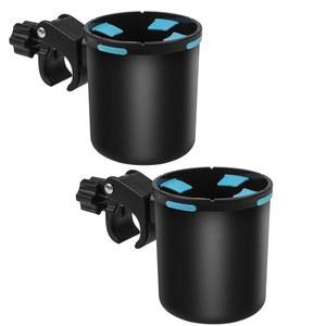 마린 보트 컵 홀더 - 비미니 탑, 레일, 폴, 그랩 바를 위한 드릴 설치 없음 | 360 조절 및 미끄럼 방지 디자인 애호가, PWC, 제트 스키, 시두를 선물