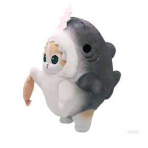 조카선물 아이들선물 모후샌드 크림냥 상어 인형