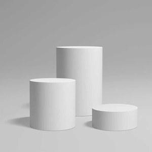 원형단상 스튜디오 키높이 직경 웨딩샵 디스플레이 피팅룸