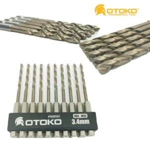 드릴 코발트 스텐드릴날 HSS M35 3.4mm 포함 스텐기리 스텐드릴날 SUS길이