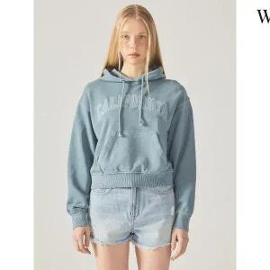 [후아유](김해점)California Dyed Crop Hoodie (WHMHF2222F)