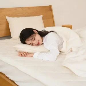 뉴질랜드 양모 100  60수 고밀도 순면 침대패드 SS Q K