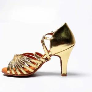 여성용 하이힐 스포츠 댄스화 라틴댄스 라인댄스 줌바댄스화