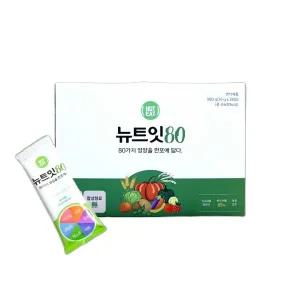 뉴트잇80 동결건조 생채식 자연식물식 곡물쉐이크 생식가루