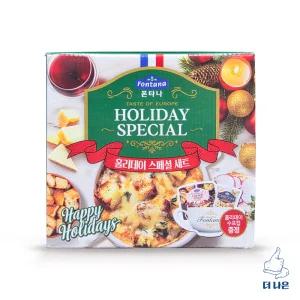 폰타나 홀리데이 스페셜세트 (프렌치어니언 3입 + 크루통 3입 + 수프컵)