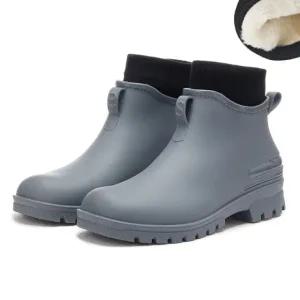 낚시화 신발 방수 미끄럼방지 갯바위신발 선상 논슬립 남녀공용 그레이 플리스 안감 따뜻한