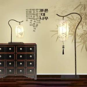 한옥조명 등불 스탠드 한옥 중식당 인테리어 포인트등