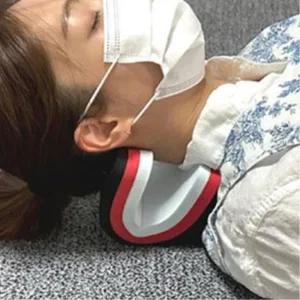거북목 일자목 마사지 스트레칭 경추 간편 목 베개 경침 수면베게