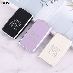 Renault Koleos 용 TPU 자동차 카드 키 케이스 커버 셸 Fob Captur Megane Clio Scenic Talisman Arkana Fo