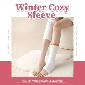 [골드스마일]무릎 보온 슬리브 겨울용 노인 무릎 보호대 난방 패드