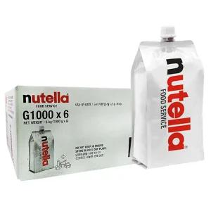 페레로 누텔라 1kg x 6개 카트리지 1박스