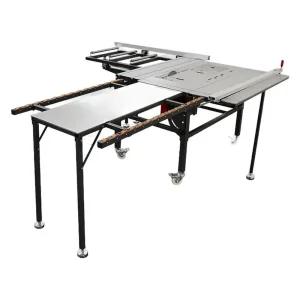 슬라이딩 테이블쏘 목공 기계 우드워킹 다기능 워크벤치 톱 테이블 4 절단기 톱다이