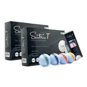 [24알] 세인트나인 T 3피스 초고반발 퍼팅라인 골프공 골프볼