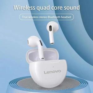 Lenovo TWS Bluetooth 무선 이어버드 Xiaomi AirPods pro와 호환되는 마이크가 포함된 스테레오 헤드셋