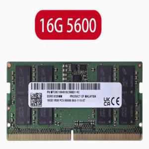 MT DDR5 5600 PC5-5600b-SA0 1Rx8 SODIMM 16G MTC8C1084S1SC56BD1 노트북 램 메모리