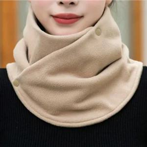겨울 방한 똑딱이 단추 넥 워머 머플러 목도리 스카프 넥워머 단추넥 용품 패션