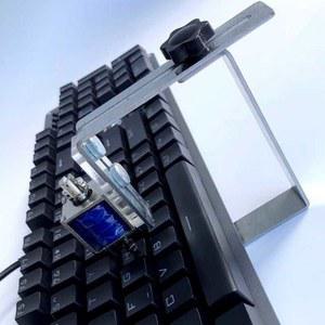 키보드 오토클릭 자동 표준형 편리한 작업장 라이팅 매크로 오토 오락 휴대용