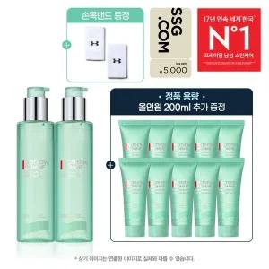 [비오템옴므](강남점)[5천원 상품권] [2+1]아쿠아파워 올인원 200ml 듀오 세트 (+언더아머 손목밴드,올...
